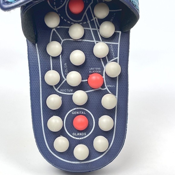 BYRIVER Acupressure Foot Massage Reflexology Slip-On Sandals Sz Small W9-11/M7-9 - Picture 13 of 15